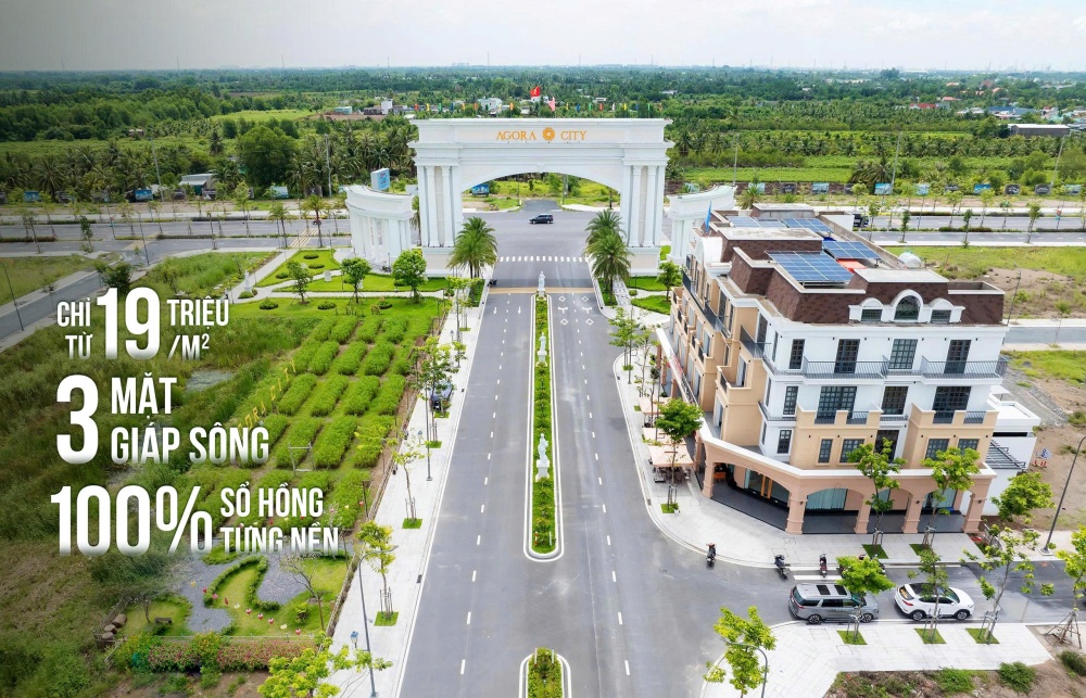 Khu đô thị Agora City - Trung tâm hành chính Thủ Thừa, tỉnh Tây Ninh (Long An cũ)