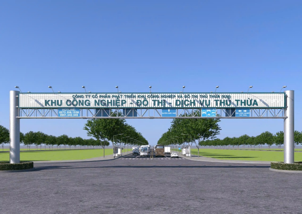 khởi công Dự án Đầu tư Hạ tầng Khu công nghiệp Thủ Thừa, sáng ngày 09/8/2025